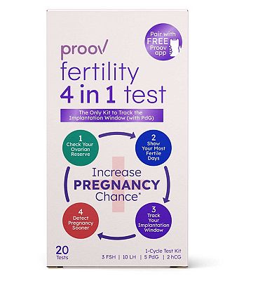 Proov 4-in-1 Fertility Test Kit
