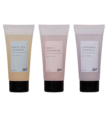 Boots Body Wash Trio