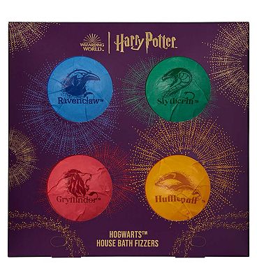 Harry Potter hogwarts house bath fizzers