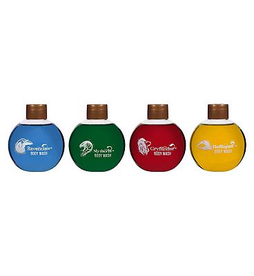 Harry Potter Hogwarts House Body Wash Set