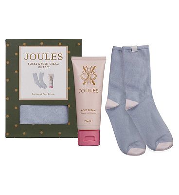 Joules Socks & Foot Cream Gift Set