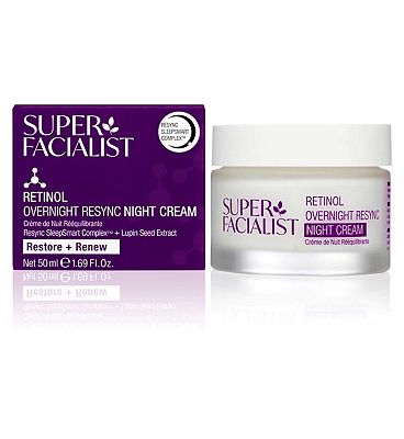 Super Facialist Retinol SleepSmart Overnight Resync Night Cream