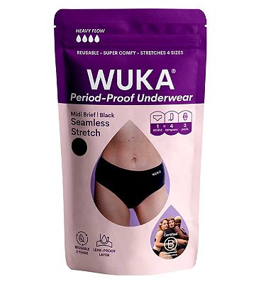 WUKA stretch pants midi brief xs-l