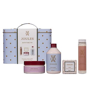 Joules Bath Time Tin Set