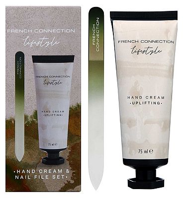 French Connection Lifestyle Hand Cream & Nail File Set