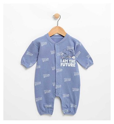 BTTF Blue Romper 3 - 6 Months