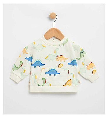 Maybe Baby Dinosaur  Printed Sweatshirt Multi 3 - 6 Months