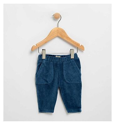 Sweat Cord Bottom Navy Blue 9 - 12 Months