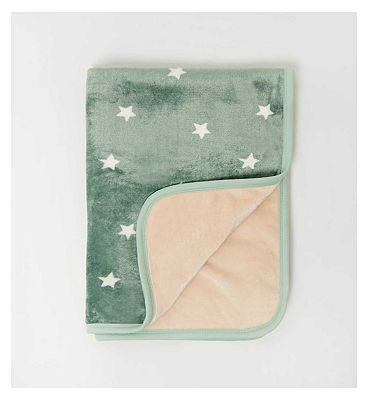 Maybe Baby Star Fleece Blanket