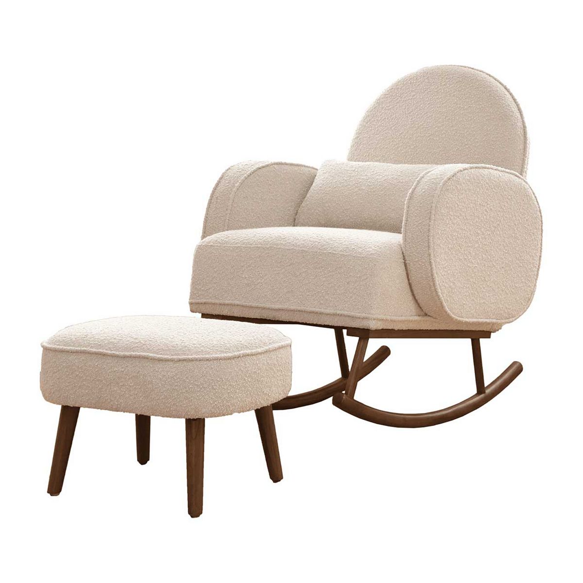 Tutti Bambini Micah Chair Boucle Fresh Cream