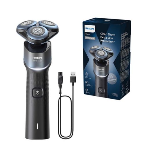 Philips Wet & Dry Electric Shaver Series 5000X with 360-D Flex Heads – X5006/00