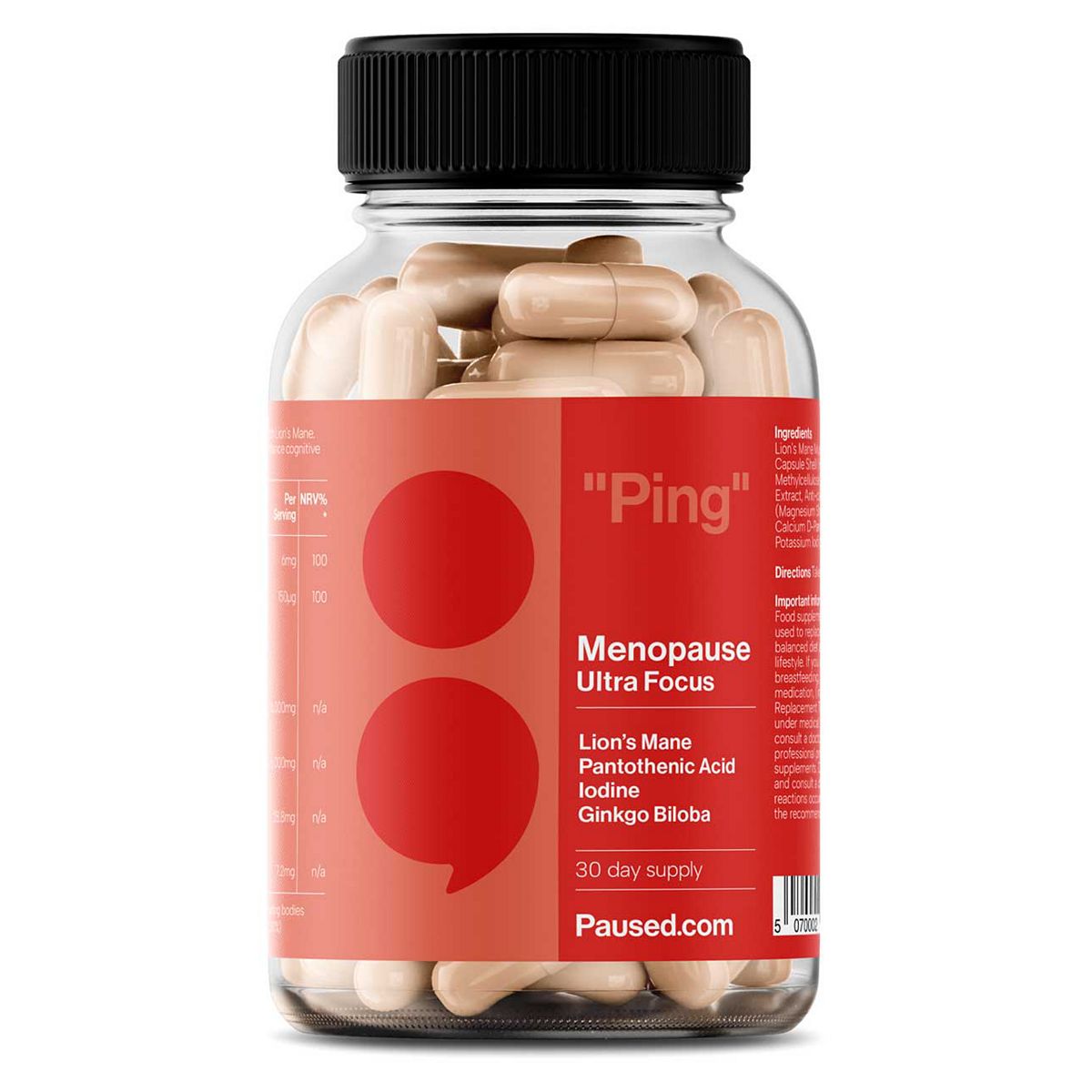 Paused .com Menopause Ultra Focus