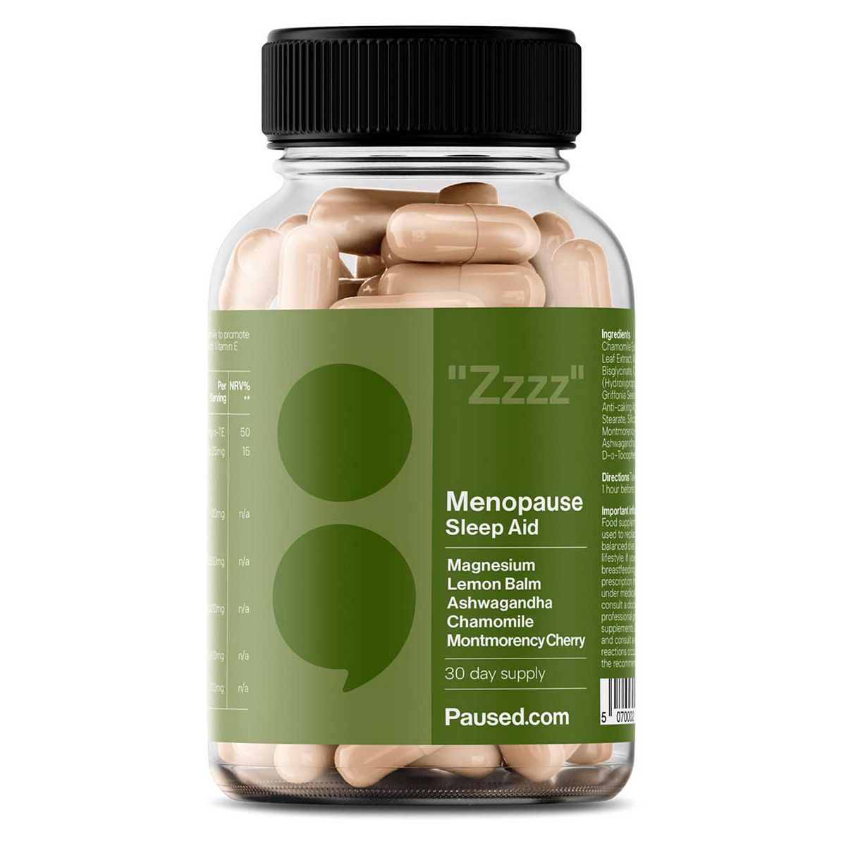 Paused .Com Menopause - 60 Capsules/30 Day Supply