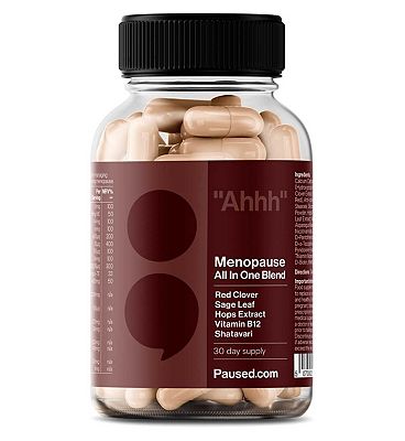 Paused.com Menopause All-In-One Blend - 60 Capsules / 30 Day Supply