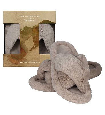 French Connection Lifestyle Get Cosy Slipper Gift