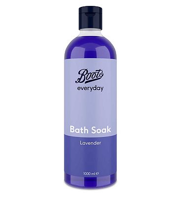 Boots Bath Soak Lavender 1L