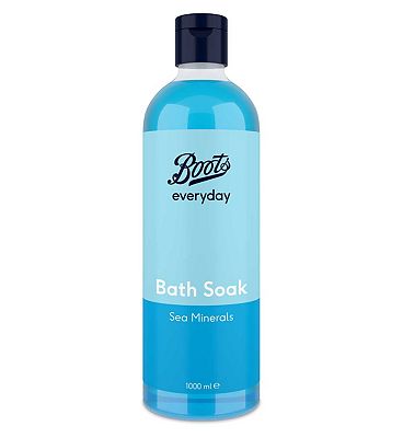 Boots Bath Soak Sea minerals 1L