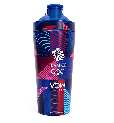 Vow Nutrition Official Team GB Shaker Bottle Multicoloured