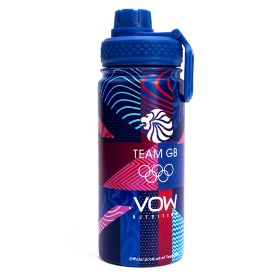 Vow Nutrition Official Team GB Water Bottle Multicoloured