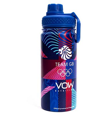 Vow Nutrition Official Team GB Water Bottle Multicoloured