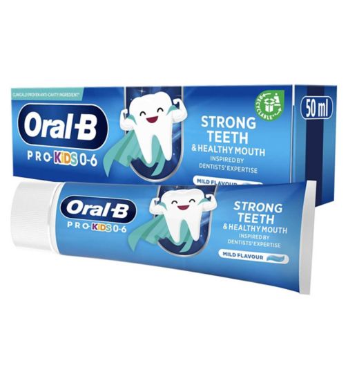 Oral-B Pro Kids Toothpaste, 0-6 Years 50ml