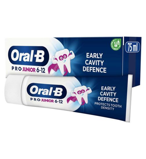 Oral-B Pro Junior Toothpaste, 6-12 Years 75ml
