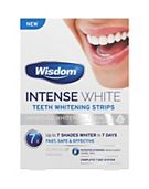 Wisdom Intense White teeth whitening strips Totarol 7 Days