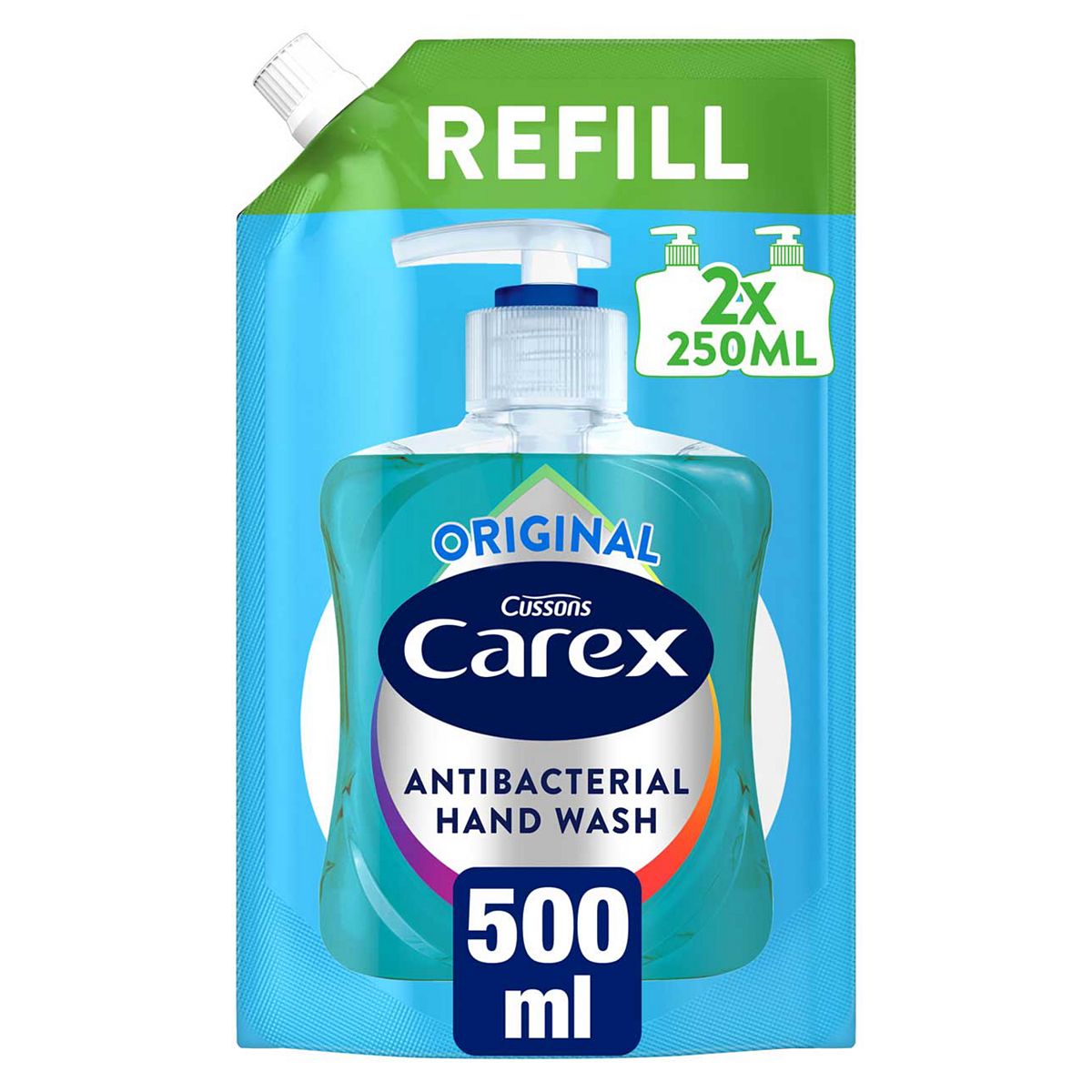 Carex Original Anti-Bacterial Handwash Refill 500Ml