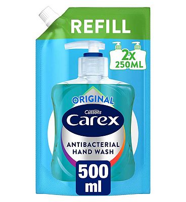 Carex Original Anti-Bacterial Handwash Refill 500ml
