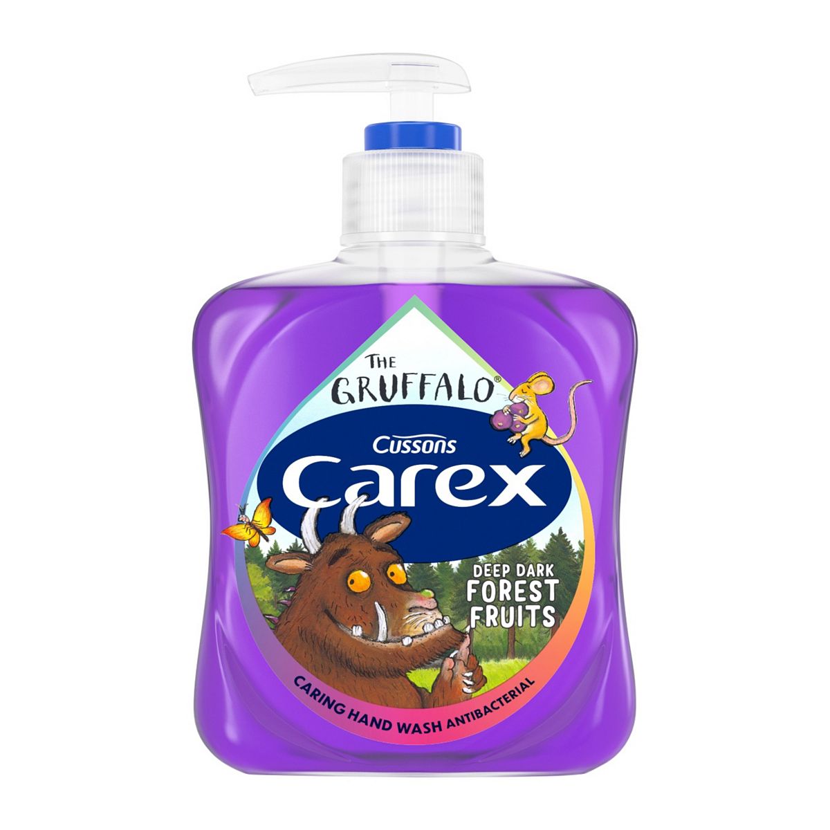 Carex Gruffalo Deep Dark Forest Fruits Antibacterial Hand Wash250 ml, 250ml
