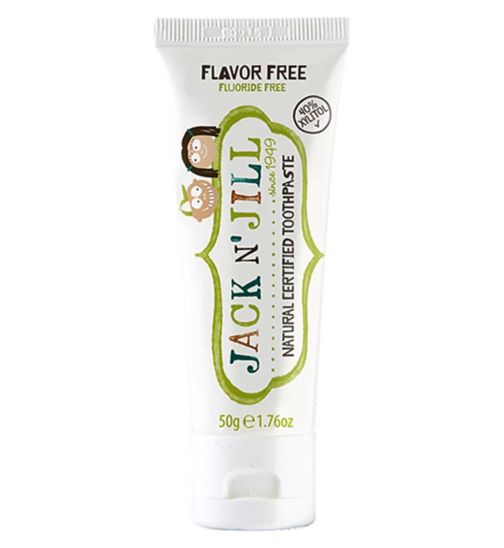 Jack N' Jill Natural Certified Toothpaste Flavour Free