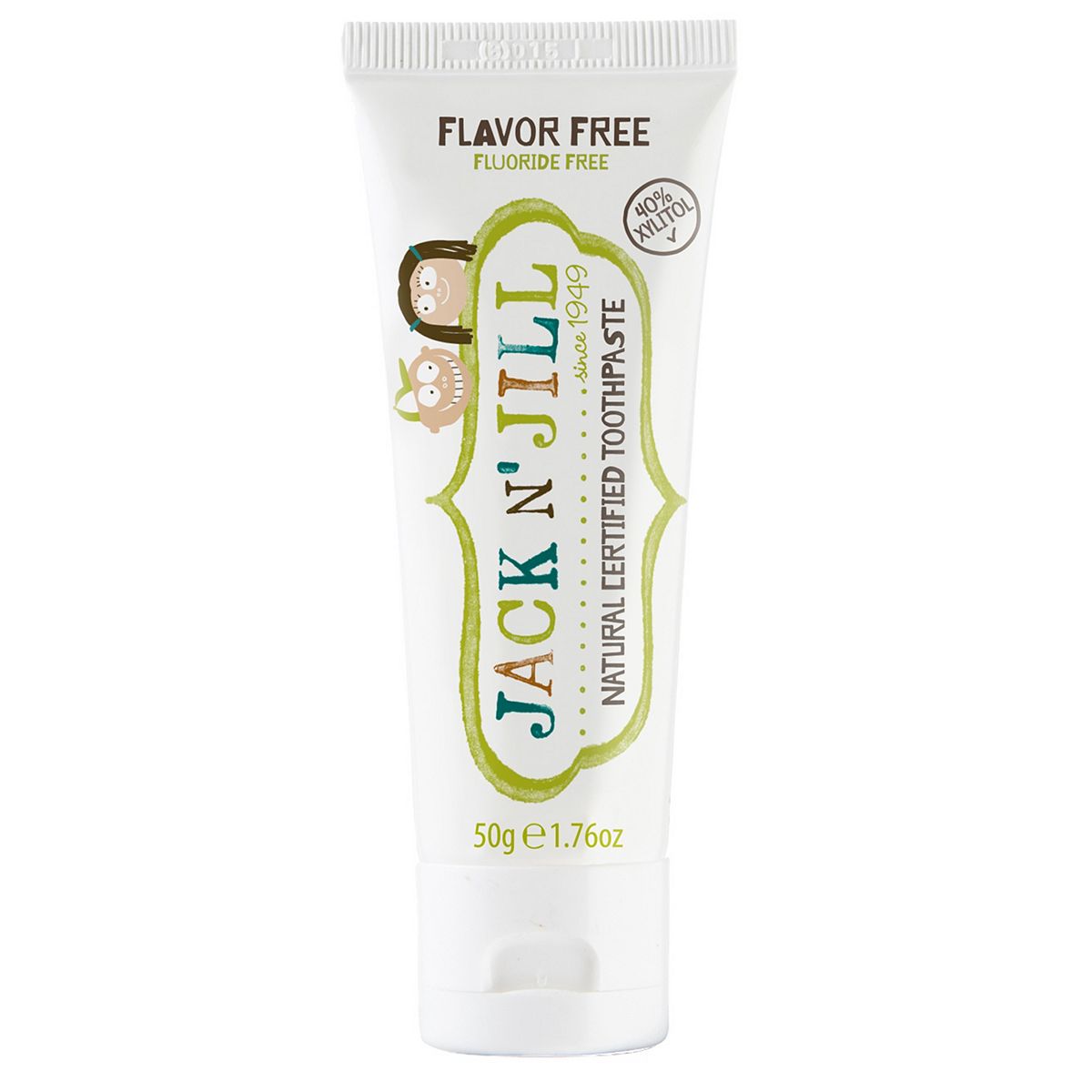 Jack N' Jill Natural Certified Toothpaste Flavour Free
