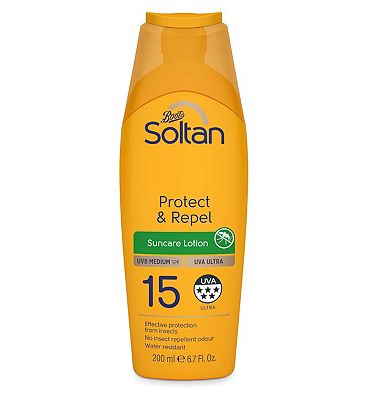 Soltan Protect & Repel Suncare Lotion SPF15 200ml