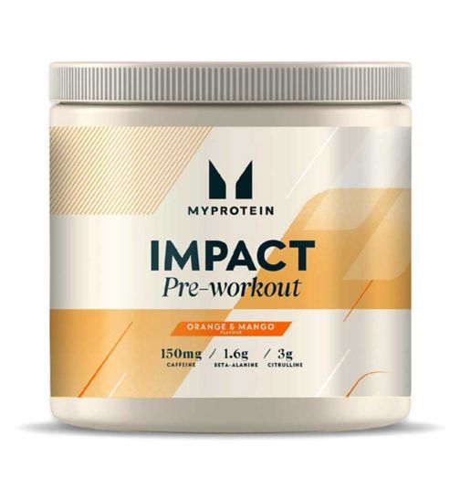 Myprotein Impact Preworkout Orange, Mango & Passionfruit 150g 
