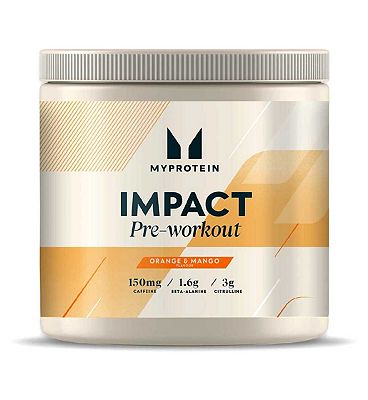 Myprotein Impact Preworkout Orange, Mango & Passionfruit 150g