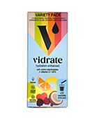 ViDrate Natural Hydration, Variety Pack, Mixed Flavours 12 x 3g Sugar-Free Sachets.
