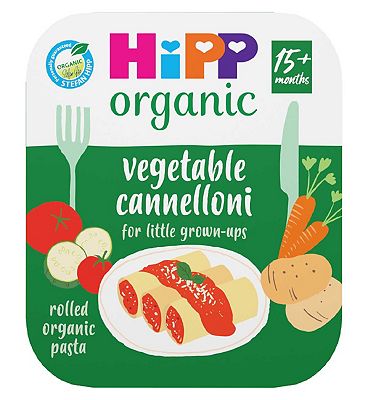 HiPP Organic Veg Cannelloni Tray 15+ Month 250g