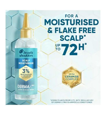 Head & Shoulders DermaXPro Instant Moisturiser Scalp Serum 145ml with Niacinamide (3)