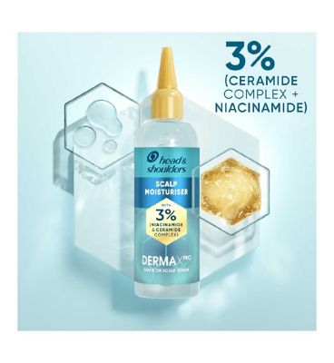 Head & Shoulders DermaXPro Instant Moisturiser Scalp Serum 145ml with Niacinamide (5)