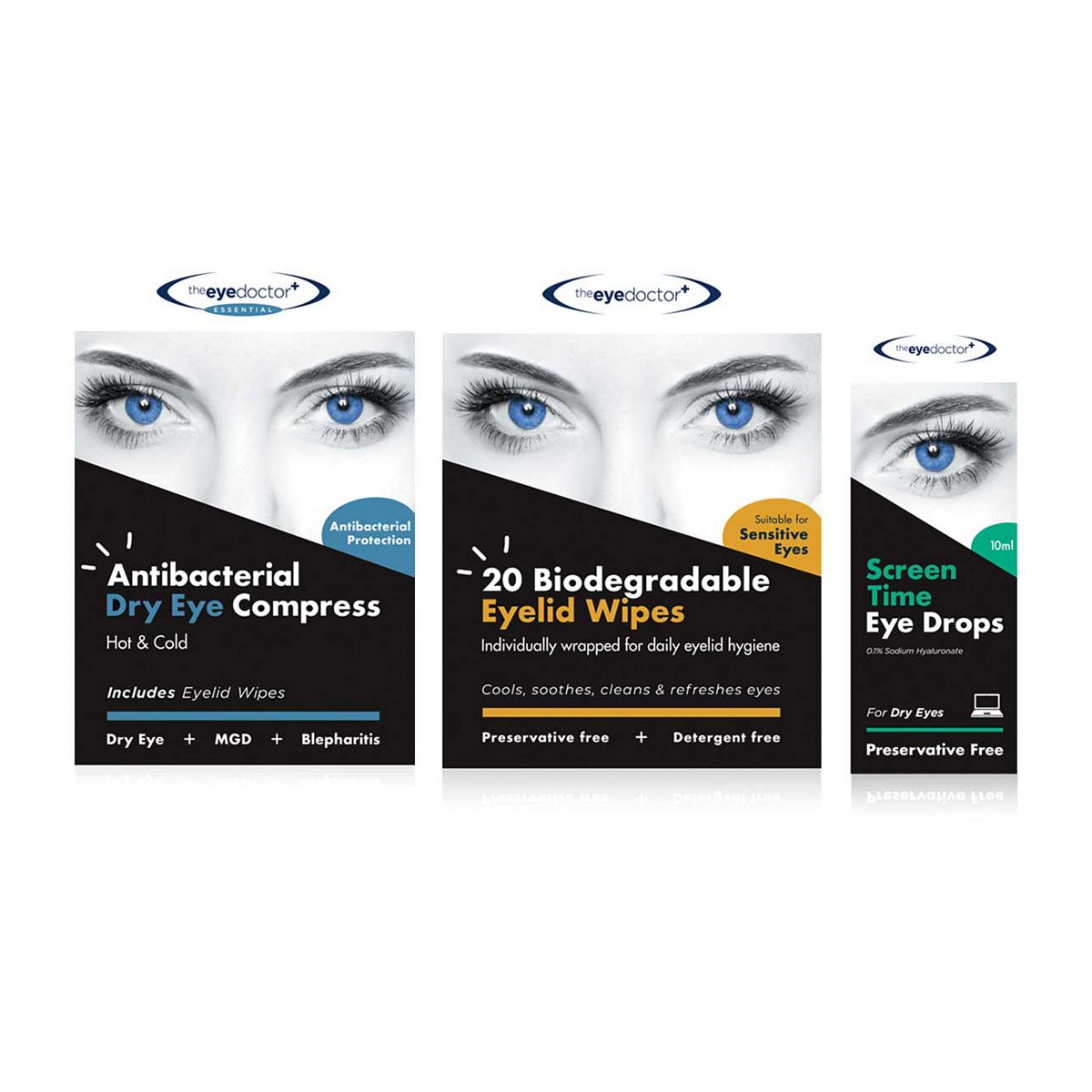 The Eye Doctor 3-Step Daily Eye Refreshing Bundle