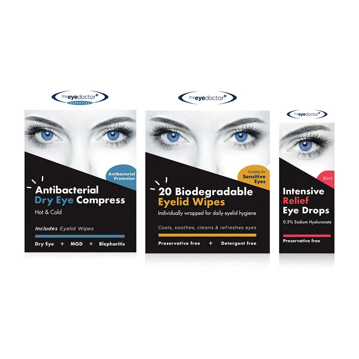 The Eye Doctor Daily 3-Step Eyecare Regime For Dry Eye Relief