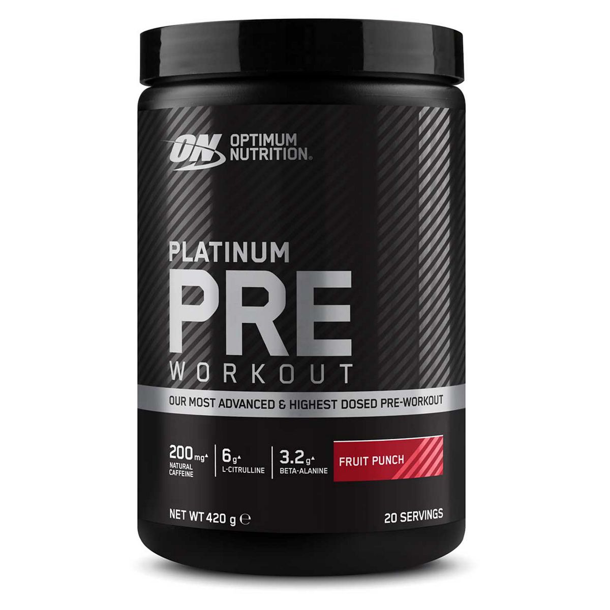 Optimum Nutrition Platinum Pre-Workout Fruit Punch 420G