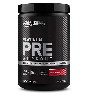 Optimum Nutrition Platinum Pre-Workout Fruit Punch 420g