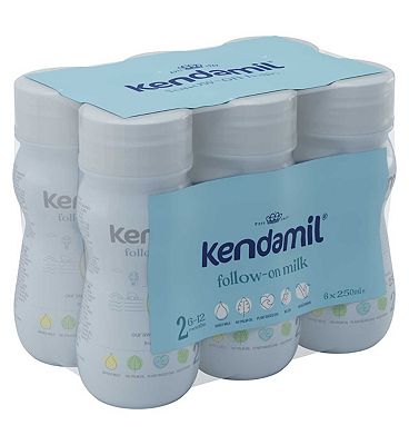 Kendamil classic ready to feed follow on milk 250ml 6s