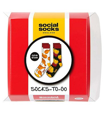 Social Socks Socks To Go 2pk