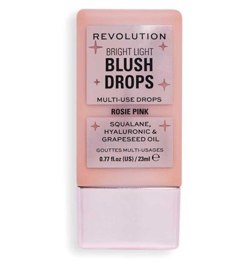 Revolution Bright Light Blush Drops Pink Rosie 23ml