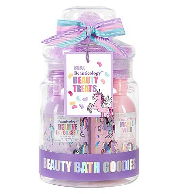 Baylis & Harding Beauticology Candy Bath Time Jar Gift Set