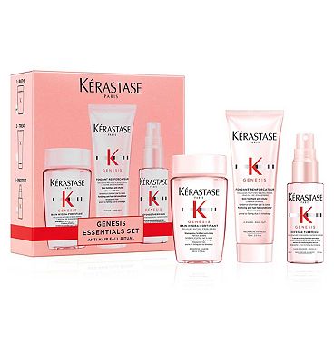 Krastase Genesis Discovery Gift Set for hair fall due to breakage with Ginger and Aminexil