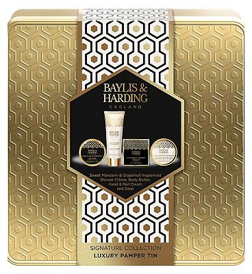 Baylis & Harding Sweet Mandarin & Grapefruit Luxury Bathing Tin Gift Set