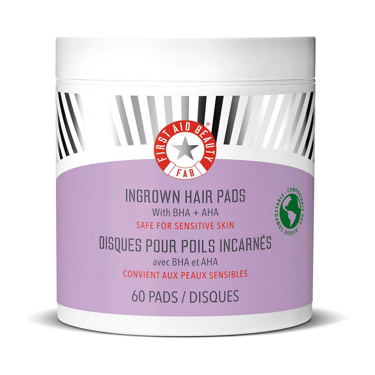 First Aid Beauty Ingrown Hair Pads With Bha&aha 60